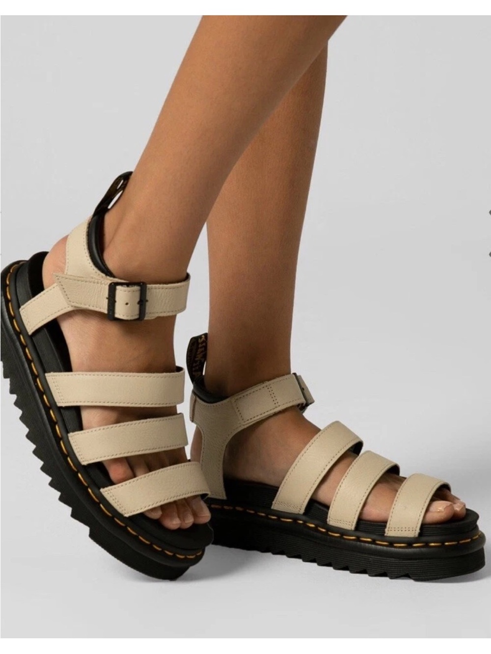 Dr. Martens Blaire Tumbled Nubuck Sandals